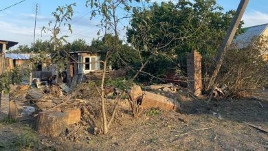 Очаків після чергового обстрілу росіянами