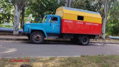 Машина "Миколаївводоканалу" в Корабельному районі