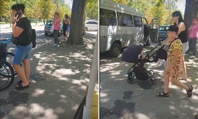 пішохідний перехід та місце висадки пасажирів