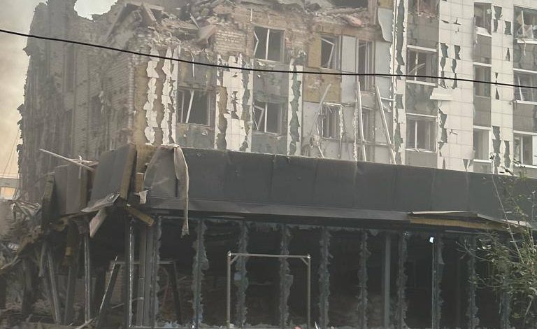 Удар по Покровську