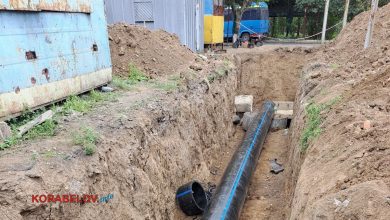 Заміна труб водомережі