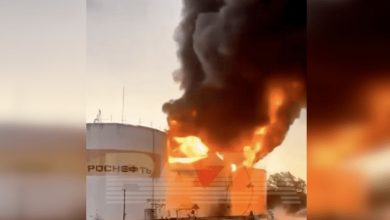 Вибух на нафтобазі Роснафти в Сочі