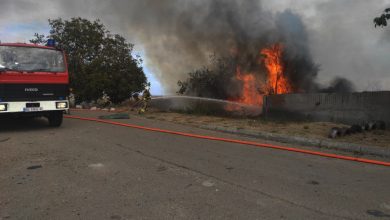 пожежа через обстріли