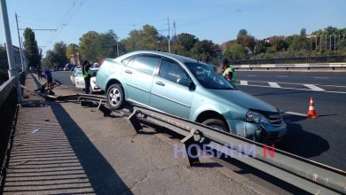 ДТП на Інгульському мосту 22.09.2023 р.
