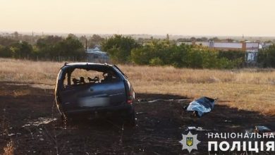 З’їхав з дороги та загорівся – на Миколаївщині загинув водій Opel Omega