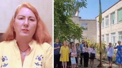 Директорка Ірина Селиванова-Зеркаль, працівники і вихованці Миколаївської спецшколи №6