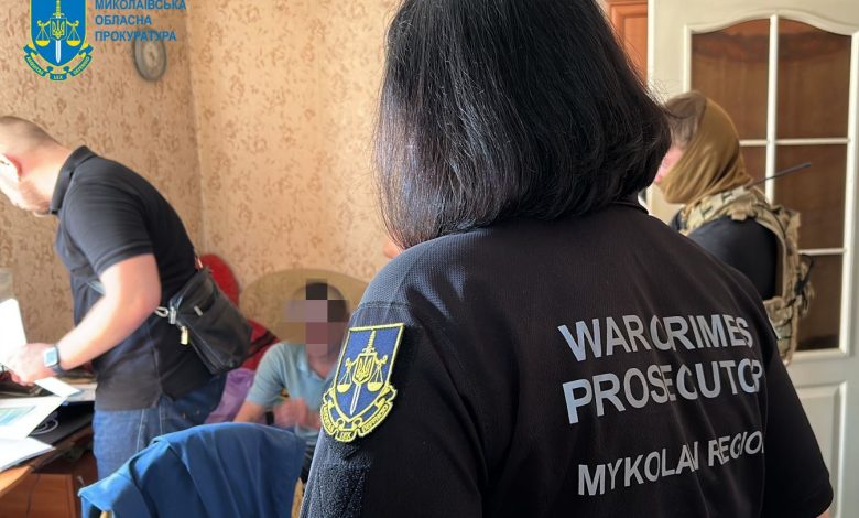 миколаєвець передавав окупантам дані про військові та цивільні об’єкти