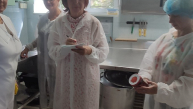 перевірка комбінату з організації харчування в школах та дитсадках