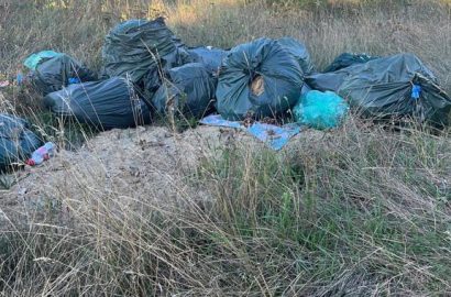 сміття у парку "Дружба"