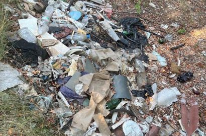 сміття у парку "Дружба"