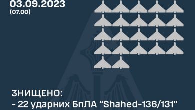ППО знищила 22 цілі