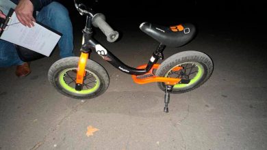 велосипед постраждалого