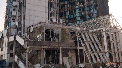 зруйнований готель в Одесі