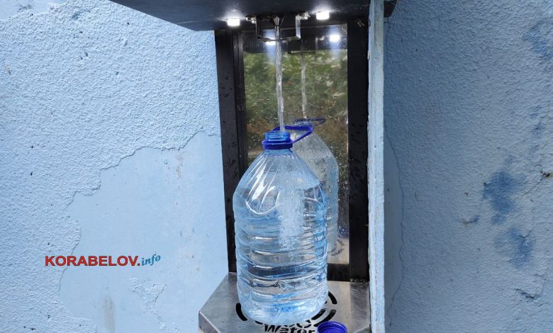 точка видачі безкоштовної очищеної води