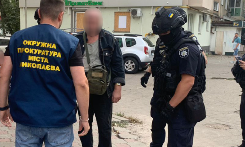 один із затриманих