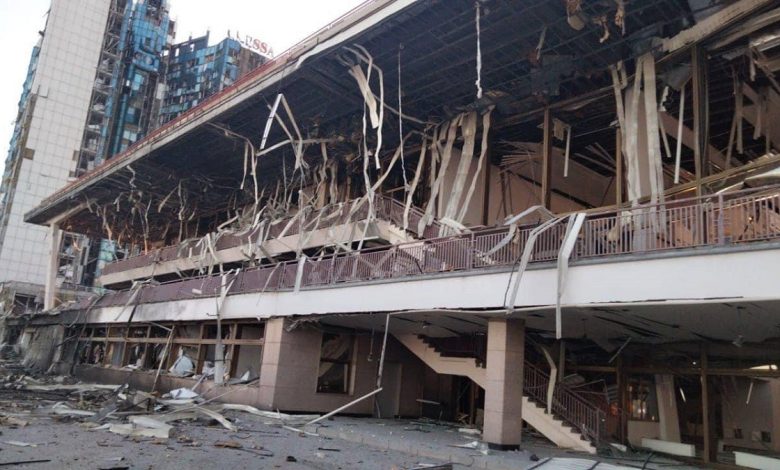 зруйнований морвокзал в Одесі