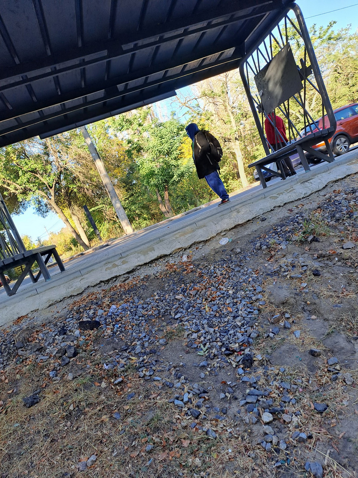 Тротуар на просп. Богоявленському та вул. Трговій