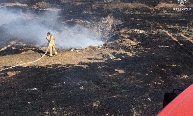 пожежа на Миколаївщині