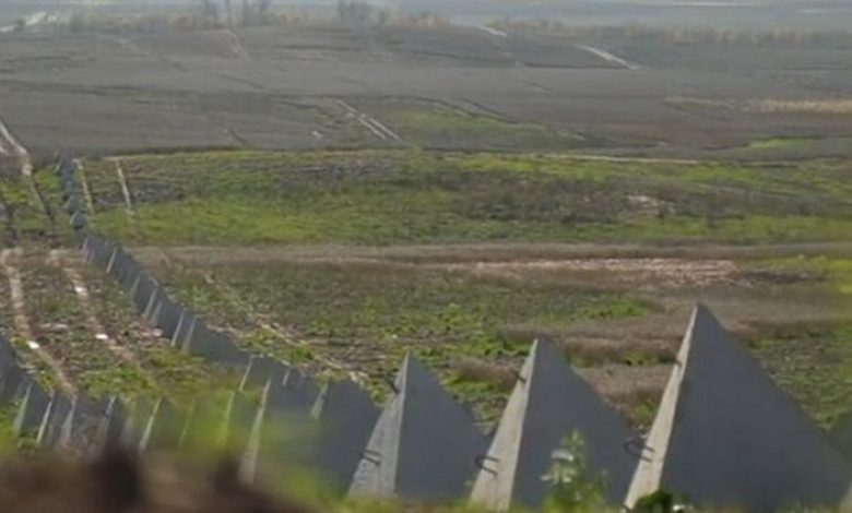 Протитанкові загородження «Зуби дракона»