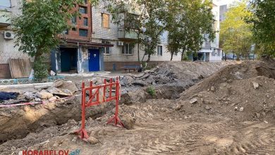 05.10.2023: давнє розриття від теплоенерго по Океанівській,24 в Миколаєві