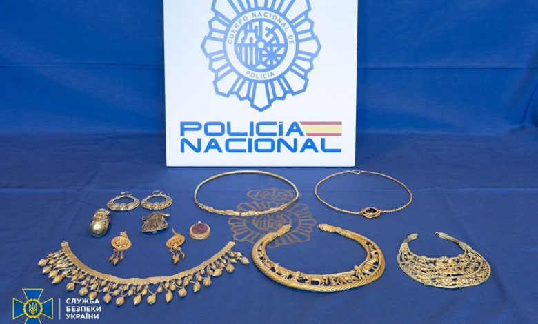Контрабандисти у Іспанії хотіли продати Скіфське золото з України