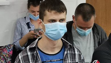 Обвинувачений Євген Б. в суді у 2021 році