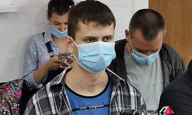 Обвинувачений Євген Б. в суді у 2021 році