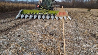 комбайн підірвався на міні