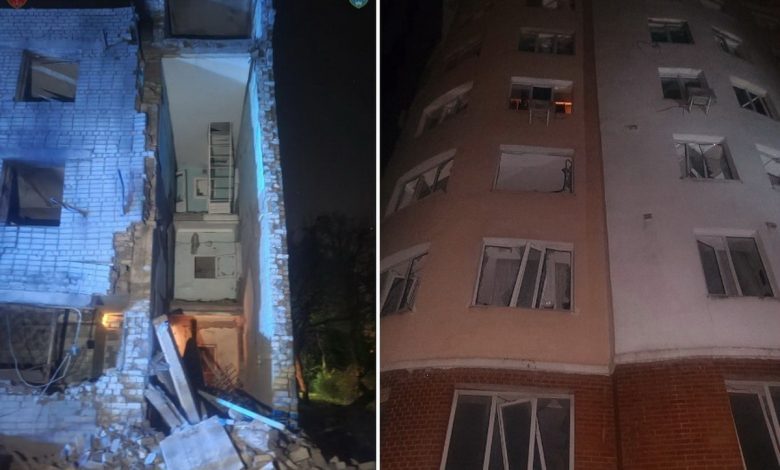 Наслідки обстрілу Одещини росіянами 07.10.2023