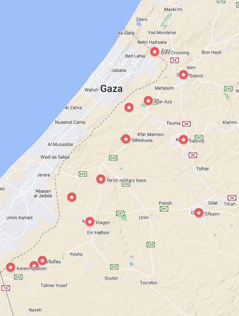 Мапа Ізраїлю
