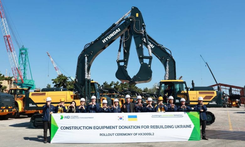 Будівельна техніка від компанії Hyundai