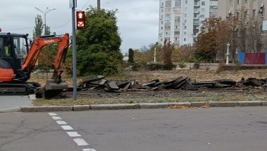 ремонт перед адміністрацією Корабельного району