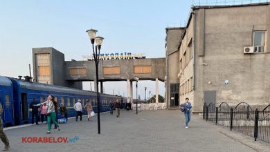 залізничний вокзал у Миколаєві