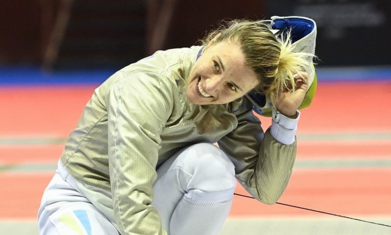 Ольга Харлан на етапі Кубка світу в Алжирі