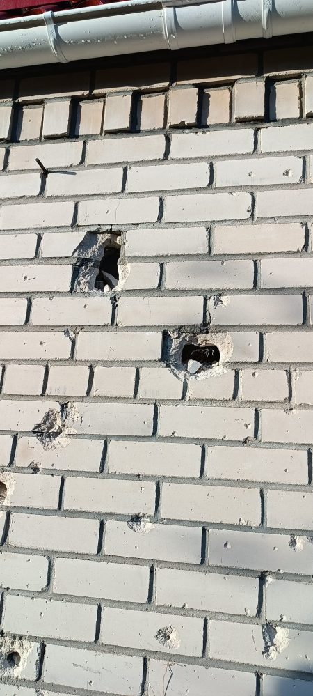 наслідки обстрілу села Лимани