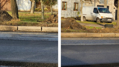 Встановлені у пісчану суміш бордюри