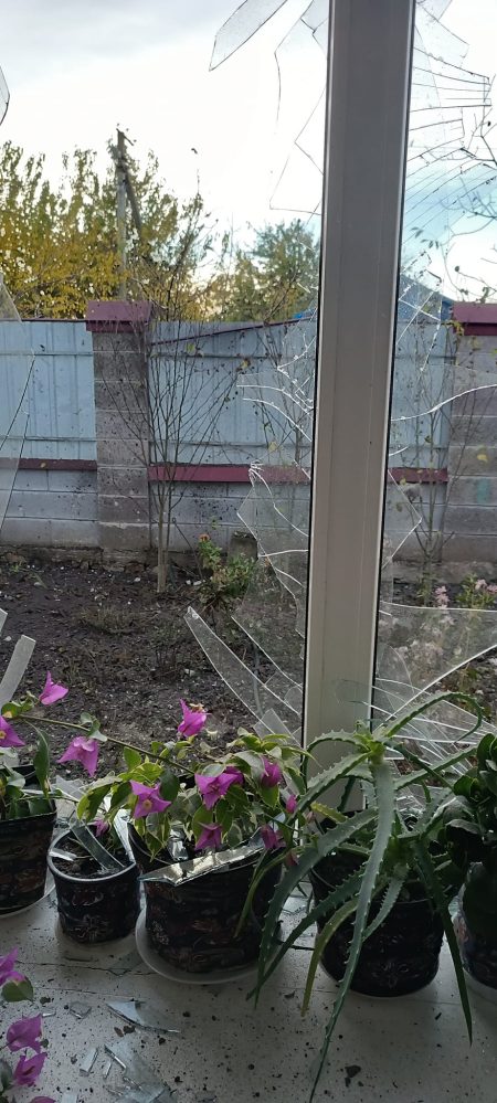 наслідки обстрілу села Лимани