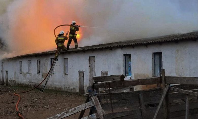 Пожежа на фермі