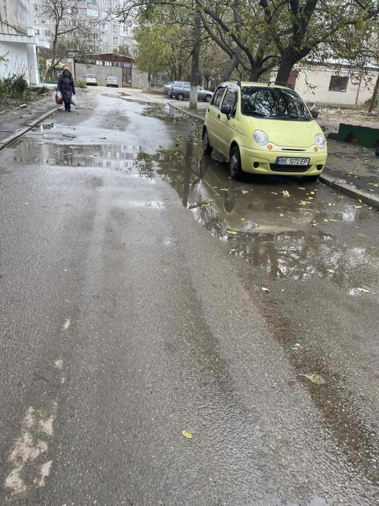 аварія на мережі в Корабельному районі