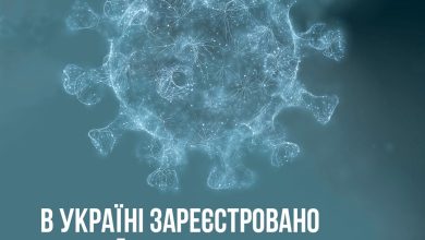 В Україні зафіксували перший випадок нового штаму коронавірусу
