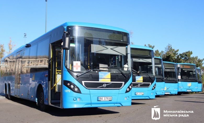 Миколаїв отримав автобуси від норвезького міста