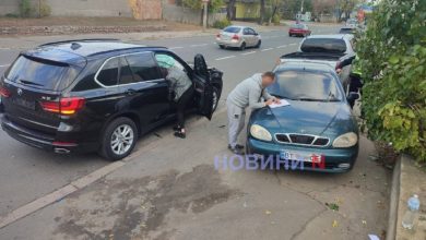 У Миколаєві п'яний водій на Mitsubishi влаштував ДТП із чотирма автомобілями