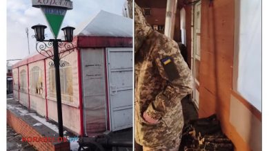 генделик "Чернігівське" на ринку "Коралл" у Корабельному районі Миколаєва