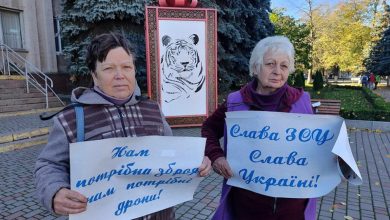 Мітинг у Первомайську. Фото: Галина Давидова