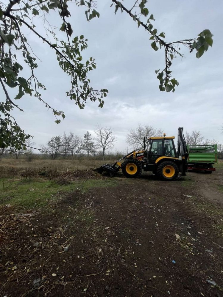 Звалище сміття у парку "Дружба"