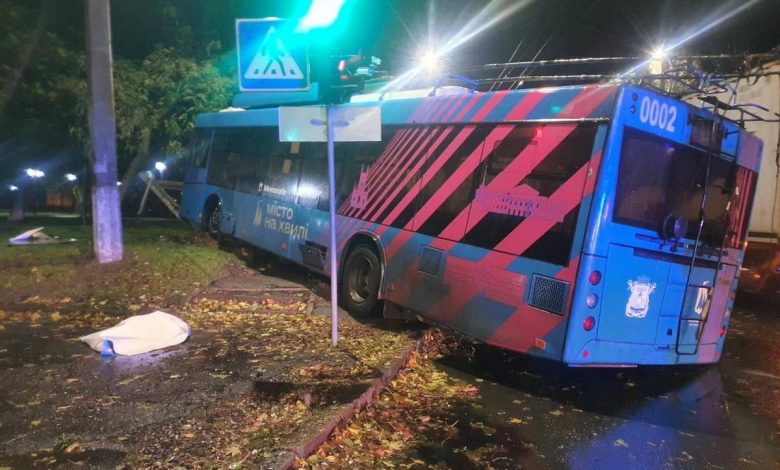 ДТП з тролейбусом 19.11.2023