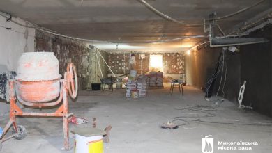 ремонт укриття у ліцеї Корабельного району