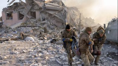 18 березня 2022 рік. Наслідки удару по казармі у Миколаєві.