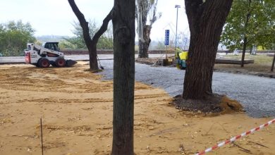 у центрі Миколаєва незаконно почали будувати спортмайданчик