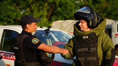 Комаров про розмінування